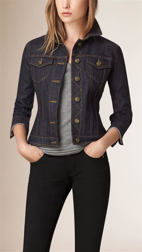 burberry denim jackets at ebay|Burberry denim jacket women.